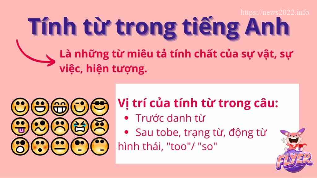 Tính từ trong Tiếng Anh